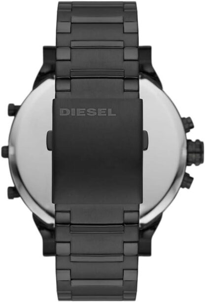 Diesel Watch for Men Mr. Daddy 2.0, Multifunction Movement, Stainless Steel Case with a Leather Strap - Image 2