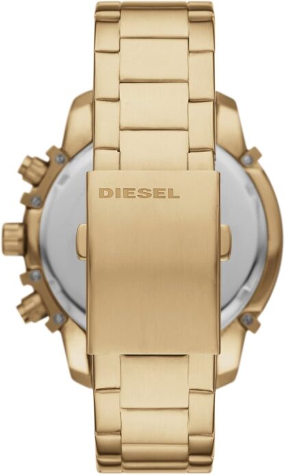 Diesel Griffed watch for men, Quartz/Chronograph Movement with Silicone, Stainless steel or Leather strap - Image 9