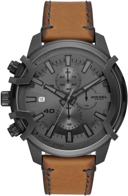 Diesel Griffed watch for men, Quartz/Chronograph Movement with Silicone, Stainless steel or Leather strap - Image 22