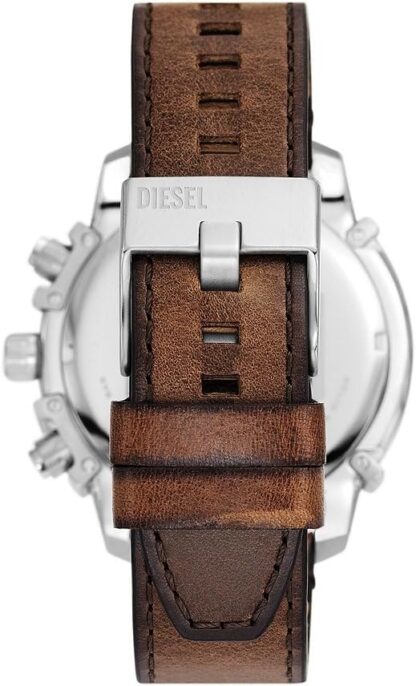 Diesel Griffed watch for men, Quartz/Chronograph Movement with Silicone, Stainless steel or Leather strap - Image 29