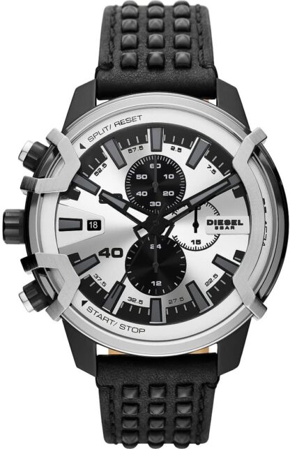 Diesel Griffed watch for men, Quartz/Chronograph Movement with Silicone, Stainless steel or Leather strap - Image 32