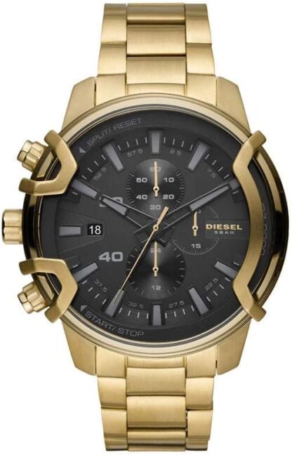 Diesel Griffed watch for men, Quartz/Chronograph Movement with Silicone, Stainless steel or Leather strap - Image 45