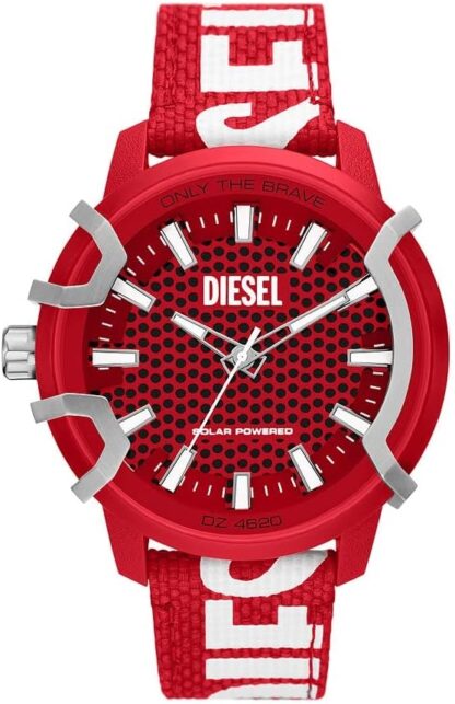 Diesel Griffed watch for men, Quartz/Chronograph Movement with Silicone, Stainless steel or Leather strap - Image 49