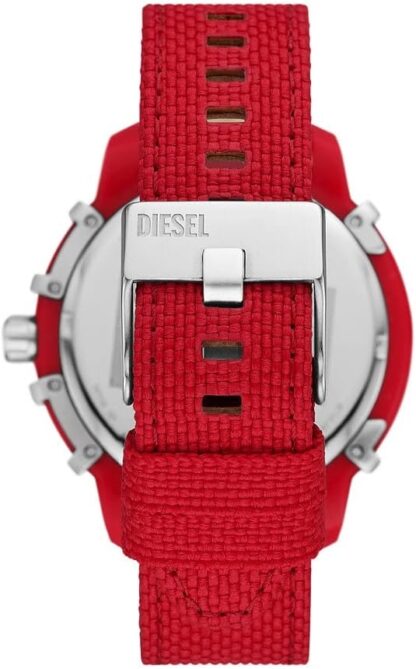 Diesel Griffed watch for men, Quartz/Chronograph Movement with Silicone, Stainless steel or Leather strap - Image 51