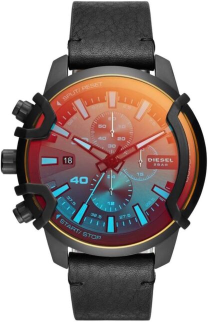 Diesel Griffed watch for men, Quartz/Chronograph Movement with Silicone, Stainless steel or Leather strap - Image 53