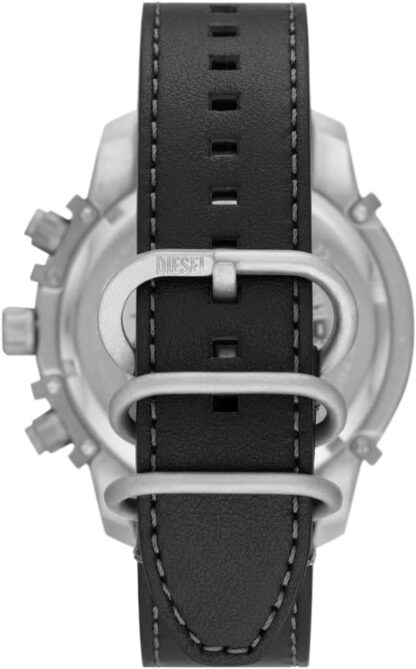 Diesel Griffed watch for men, Quartz/Chronograph Movement with Silicone, Stainless steel or Leather strap - Image 64