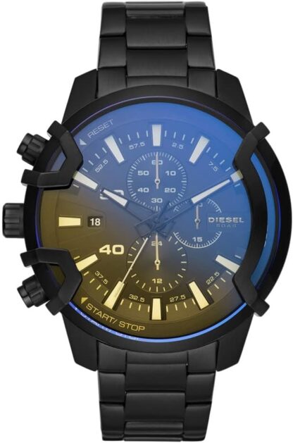 Diesel Griffed watch for men, Quartz/Chronograph Movement with Silicone, Stainless steel or Leather strap - Image 67