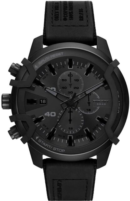 Diesel Griffed watch for men, Quartz/Chronograph Movement with Silicone, Stainless steel or Leather strap - Image 72