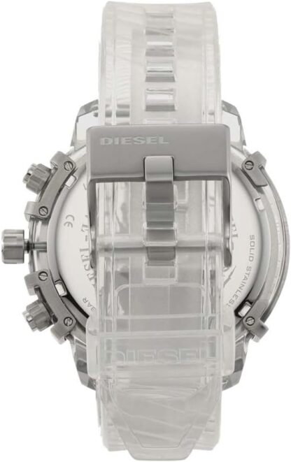 Diesel Griffed watch for men, Quartz/Chronograph Movement with Silicone, Stainless steel or Leather strap - Image 75