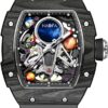 Haofa Automatic Mechanical Watch for Men 3D Planet Interstellar Hollow Watch Carbon Fibre Bezel Sapphire Waterproof Luminous Men's Watch Business Casual Watch 1971