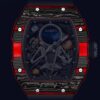 Haofa Automatic Mechanical Watch for Men 3D Planet Interstellar Hollow Watch Carbon Fibre Bezel Sapphire Waterproof Luminous Men's Watch Business Casual Watch 1971 - Image 8