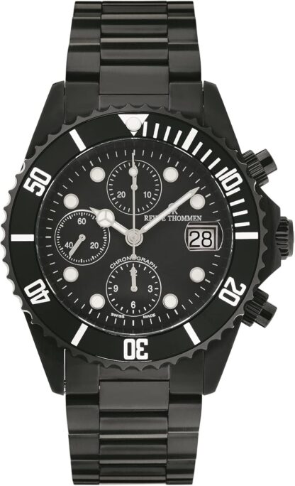 Revue Thommen Men's Automatic Diver Watch XL Diver Chronograph