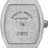 Fowllei Mirren Diamond Wrist Watch for Men, Mechanical Automatic Watch Waterproof Wrist Watch for Women Analog Watch Thousand Diamond Luxury Fashion Gift Barrel Analog Watch - Image 8