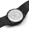 LOUIS XVI La Vauguyon Men's Watch Forged Carbon Rubber Strap Black Super-LumiNova Chronograph Analogue Automatic Stainless Steel 1200, Strap. - Image 6