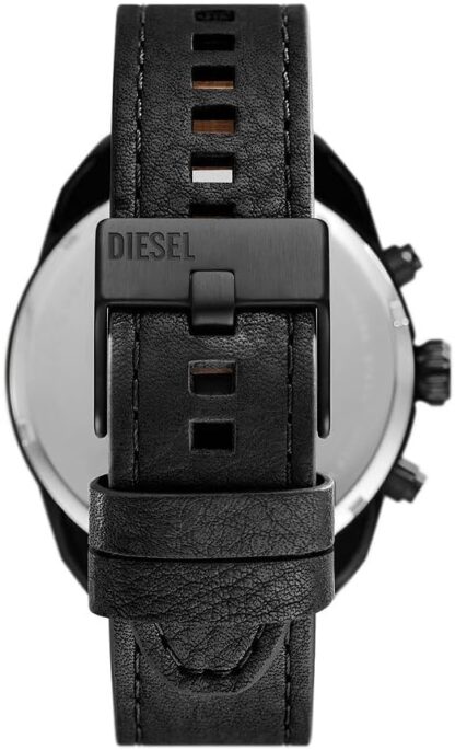 Diesel Chronograph Watch for Men Spiked, Stainless Steel Watch with stainless steel bracelet, 49mm case size - Image 13