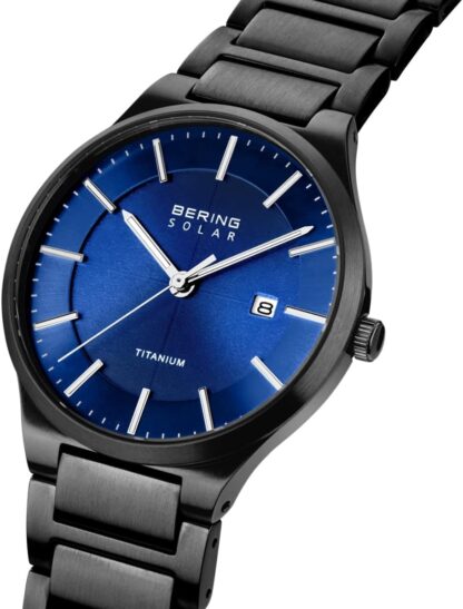 BERING Men's Watch Solar Movement - Solar Collection with Titanium and Sapphire Crystal 15239-XXX - Image 3