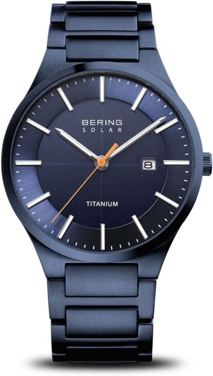 BERING Men's Watch Solar Movement - Solar Collection with Titanium and Sapphire Crystal 15239-XXX - Image 12