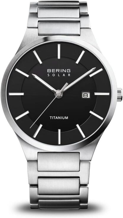 BERING Men's Watch Solar Movement - Solar Collection with Titanium and Sapphire Crystal 15239-XXX - Image 16