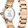 Citizen Women's Analogue Eco-Drive Watch with Stainless Steel Strap EM1123-62X - Image 3