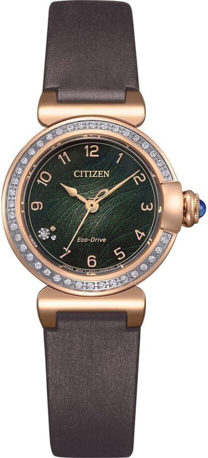 Citizen Women's Analogue Eco-Drive Watch with Stainless Steel Strap EM1123-62X - Image 5