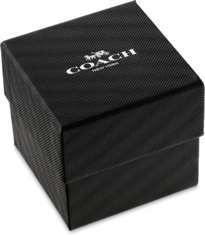 Coach Cary Watch for Women - 2H Quartz Bracelet Watch with Crystals on The Dial - Water Resistant 3 ATM/30 Meters - Gift for Her - Timeless Elegance, Perfect for Day or Night - 34mm - Image 5