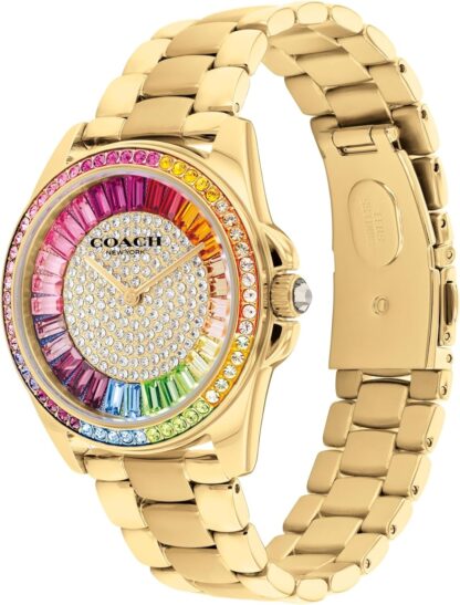 Coach House Jewelry Women's Analog Quartz Watch with Stainless Steel Strap 14504274 - Image 2